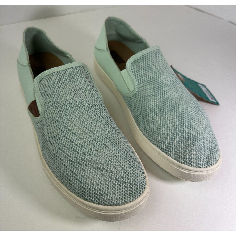 Olukai Pehuea Slip On Mesh Sneakers 20271-3GER Drop in Heel Shoes Womens Size 10 - Picture 3 of 16